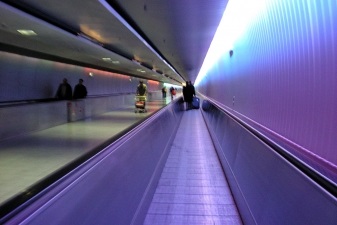 Aeroport în frankfurt - arrivo