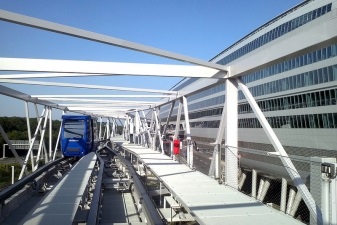 Aeroport în frankfurt - arrivo