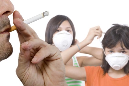 Alergia la simptomele fumatului, caracteristicile, tratamentul