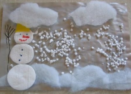 Aplicați un zăpadă din roți din bumbac