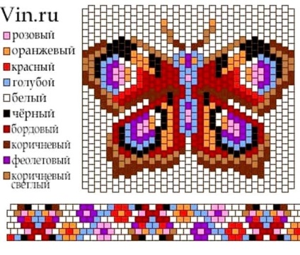 Butterfly of Beaded Scheme