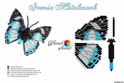 Butterfly of Beaded Scheme