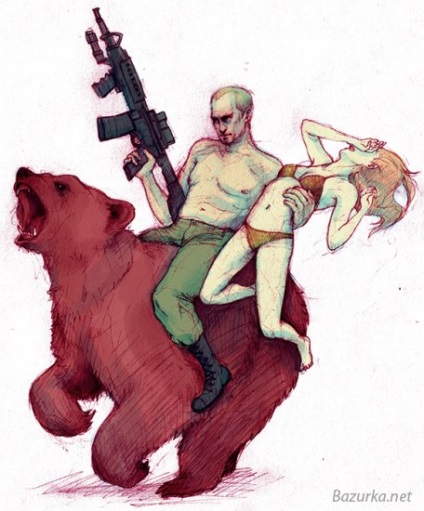 Propaganda nebună Putin (cultul lui Putin) - portal legendar, fapte și umor