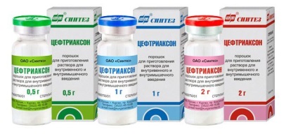 Ceftriaxone - instrucțiuni, aplicații, recenzii