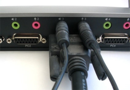 Négy portos KVM switch-vizsgálat 11 modell