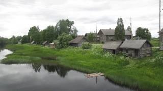 Satul Oshven Pogost, regiunea Arhanghelsk