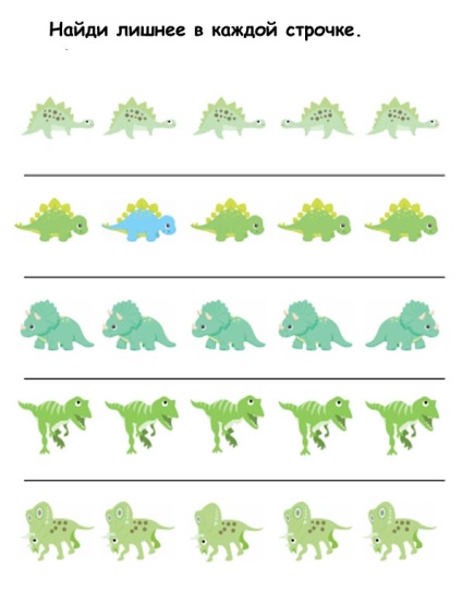 Dinoszauruszok gyerekeknek képek és játékok