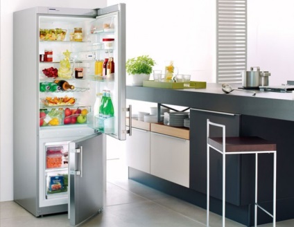 Konyha tervezés 6 négyzetméter hűtőszekrény fotó