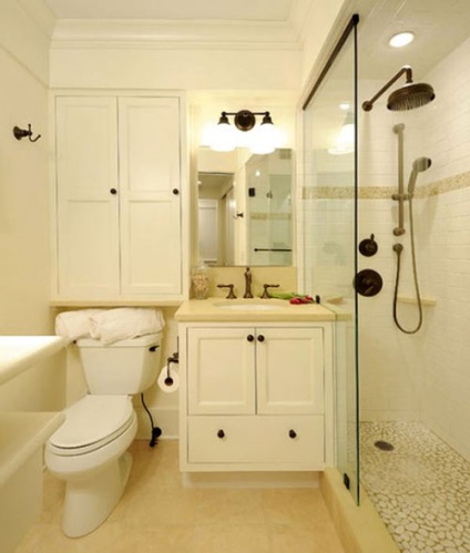 Tervezz egy kis fürdőszoba fotók a szoba, ötletek, gondolatok