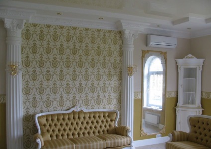 Фасада декорация на интериора на пяна със собствените си ръце, декор, на стени и тавани, тяхното