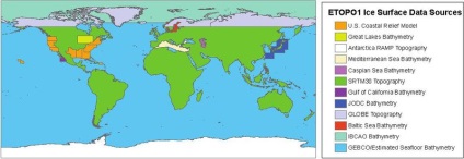 Gis-lab model global de teren digital etopo1