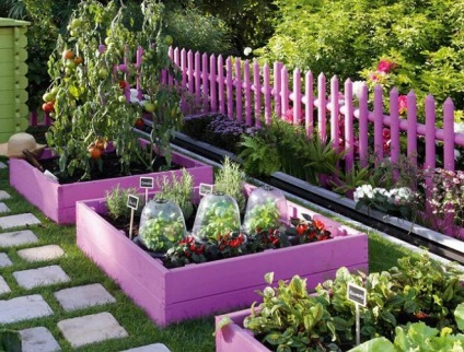 Idei pentru decorarea unei grădini de flori în țară cu propriile mâini, exemple de fotografie