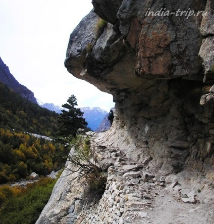 Sursa ganga - gheață pe gheață în Himalaya, India