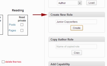 Cum se adaugă și se elimină drepturi pentru rolurile utilizatorilor în wordpress, amoseo