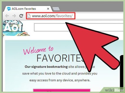 Cum se transferă favoritele AOL