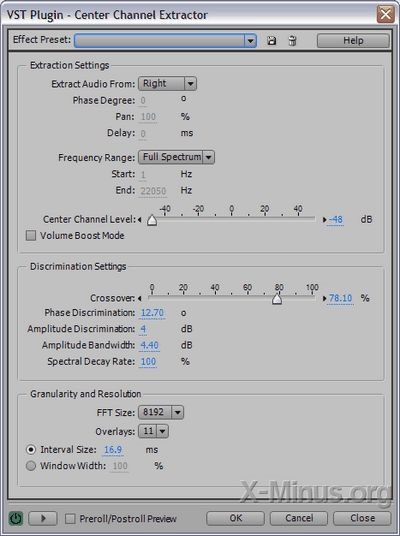 Cum să oprești vocea interpretului în programul de audiție-adobe