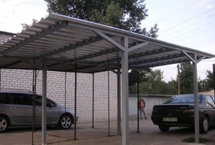 Cum sa faci un carport dintr-o varietate de materiale cu mainile tale