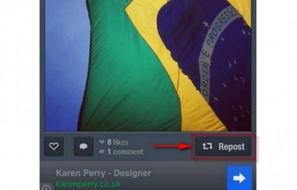 Cum să faci instagram repost, cum să marchezi o persoană în instagram