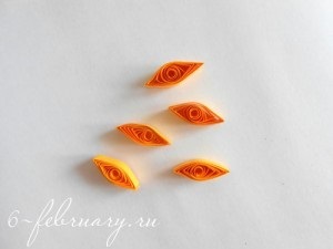 Hogyan készítsünk egy Valentin papírból Quilling technika