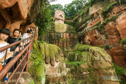 Китай, Ченду, Лешань, великий будда (chengdu, leshan), m - vblog