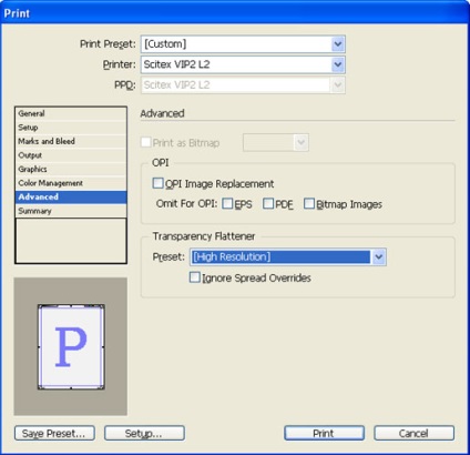 Corectați înregistrarea fișierului pdf pentru imprimarea offset