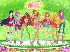 Красота, игри за момичета Winx