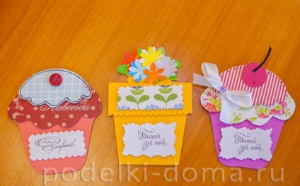 Cupcake de magneți realizat din hârtie (clasă de master), o cutie de idei și clase de master