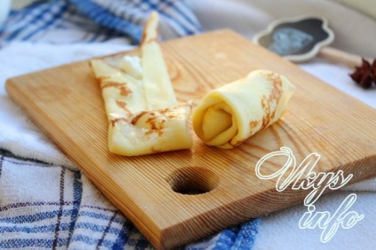 Mini palacsinta sajttal, kemencében sült recept