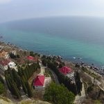 Cape Sarych - sălbatice de recreere, hărți, fotografii, video