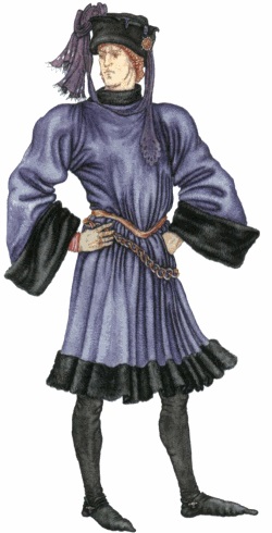 Moda europeană medievală - sabie