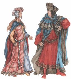 Moda europeană medievală - sabie