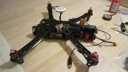 Naza gps, quadrocopter pentru un ventilator cu un pilot automat