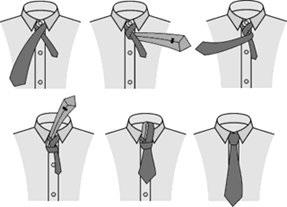 Totul »cum să legați în mod corespunzător o cravată