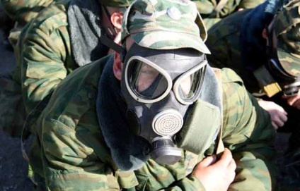 Principala mască de gaz a armatei rusești pmk este un observator militar