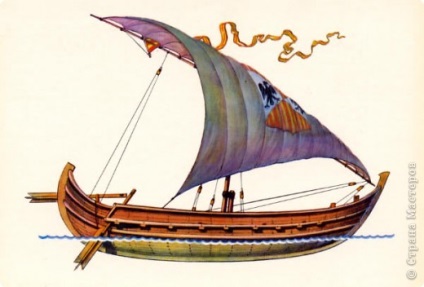Navele de navigație din lumea antică, țara maeștrilor