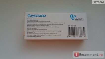 Antifungic înseamnă fluconazol - 