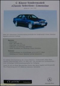 Diferențele versiunilor w202 ale mercedes-benz