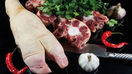 Rețetă de hash cu fotografie cum să gătești hash în georgian de la picioarele de carne de vită