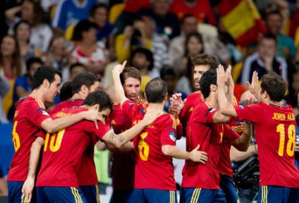 O capodoperă a echipei naționale spaniole, fotbal, inosmi - tot ce este demn de traducere