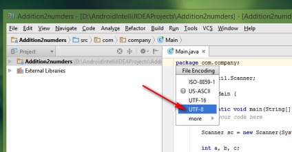 Két szám felvétele az intellij-ötletbe a java-ba (konzolalkalmazás)