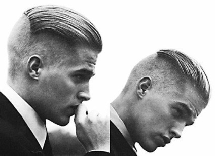 Haircutting Hitler Fotografie de tineret și video despre tehnica acestei coafuri