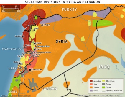 Sunniți, alawiți și toată harta religioasă a războiului din Siria - mâine Technopolis