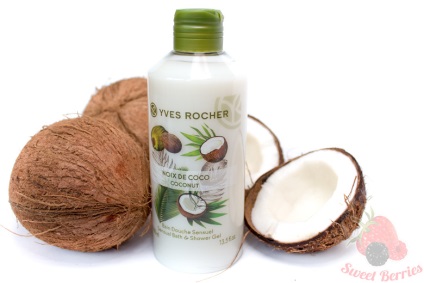 Sweet berries, гелі для душу yves rocher коріандр і кокосовий горіх