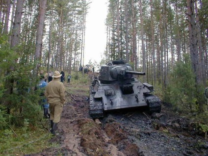 Tank din mlaștină - revizuire militară