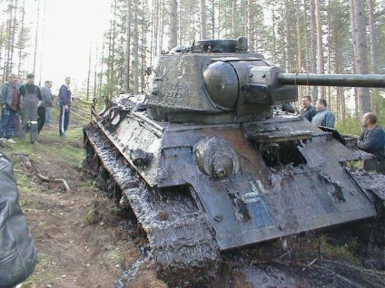 Tank din mlaștină - revizuire militară