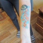 Goldfish sensul tatuajului, fotografii și schițe