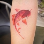 Goldfish tetoválás jelenti fotók és vázlatok