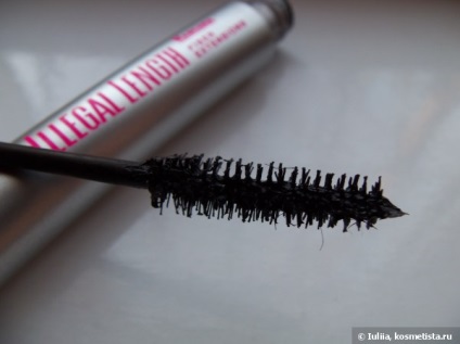 Mascara cu prelungire microfibre lungime ilegală de maybelline în negru nuanțe comentarii