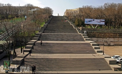 Ukrajna, Odessa Patyomkin-lépcső - egy csodálatos, hatalmas, híres