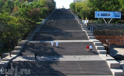 Ukrajna, Odessa Patyomkin-lépcső - egy csodálatos, hatalmas, híres